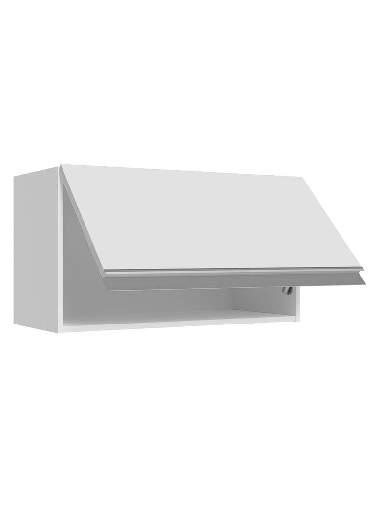 Armário Aéreo 100% MDF 60 cm 1 Porta Basculante Branco Smart Madesa