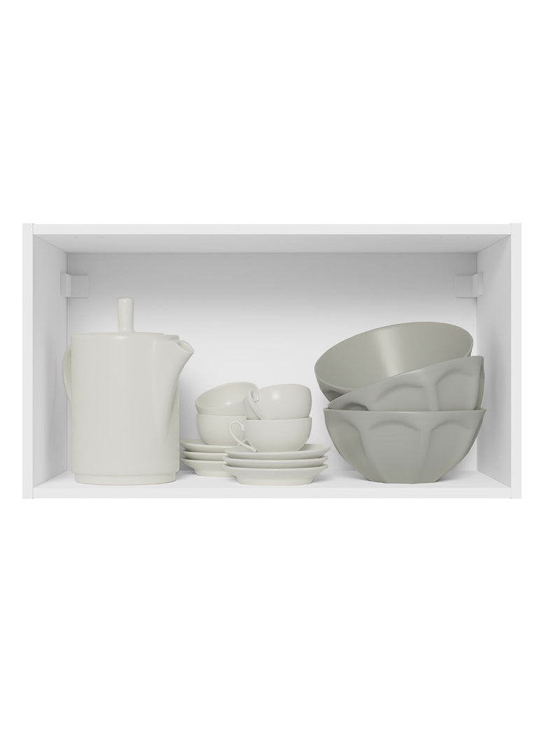 Armário Aéreo 100% MDF 60 cm 1 Porta Basculante Branco Smart Madesa