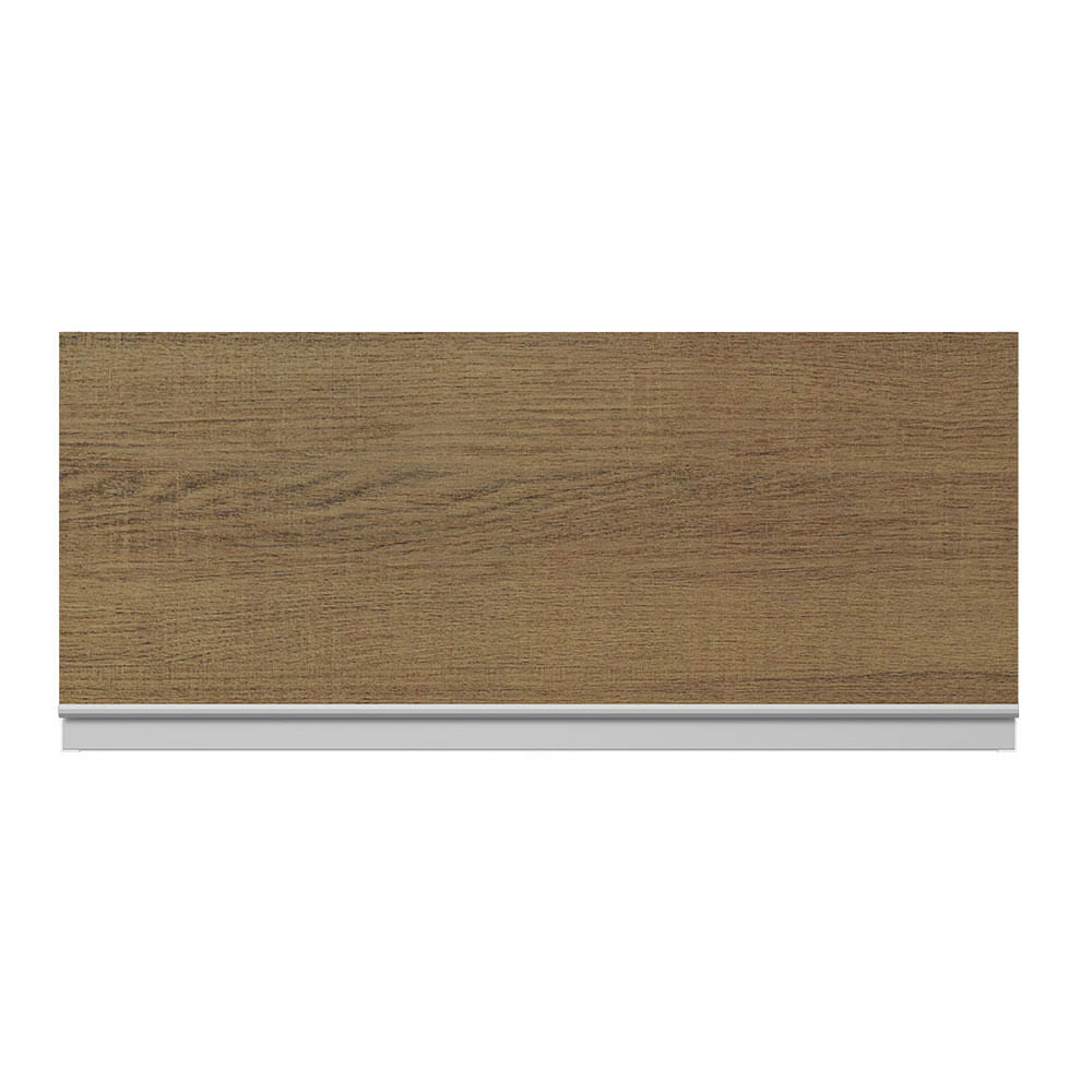 Armário Aéreo 100% MDF 70 cm 1 Porta Basculante Branco/Rustic Acordes Madesa
