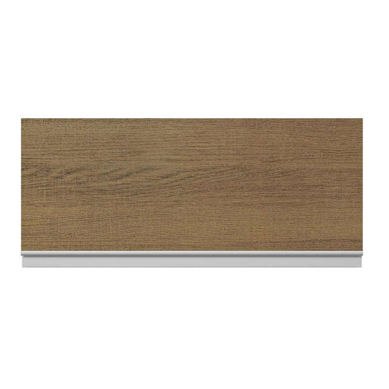 Armário Aéreo 100% MDF 70 cm 1 Porta Basculante Branco/Rustic Acordes Madesa