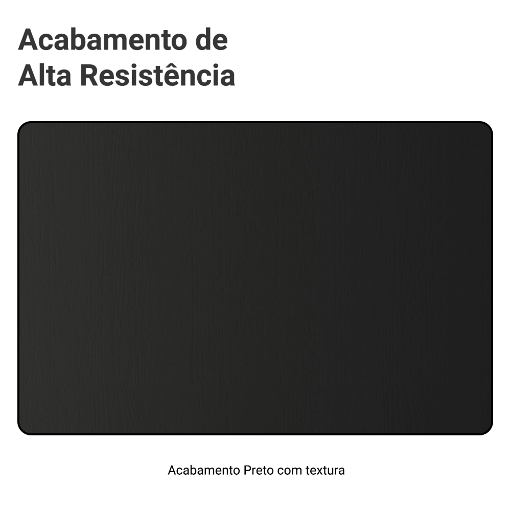Armário de Cozinha Compacta 190cm Preto Reims Madesa 07