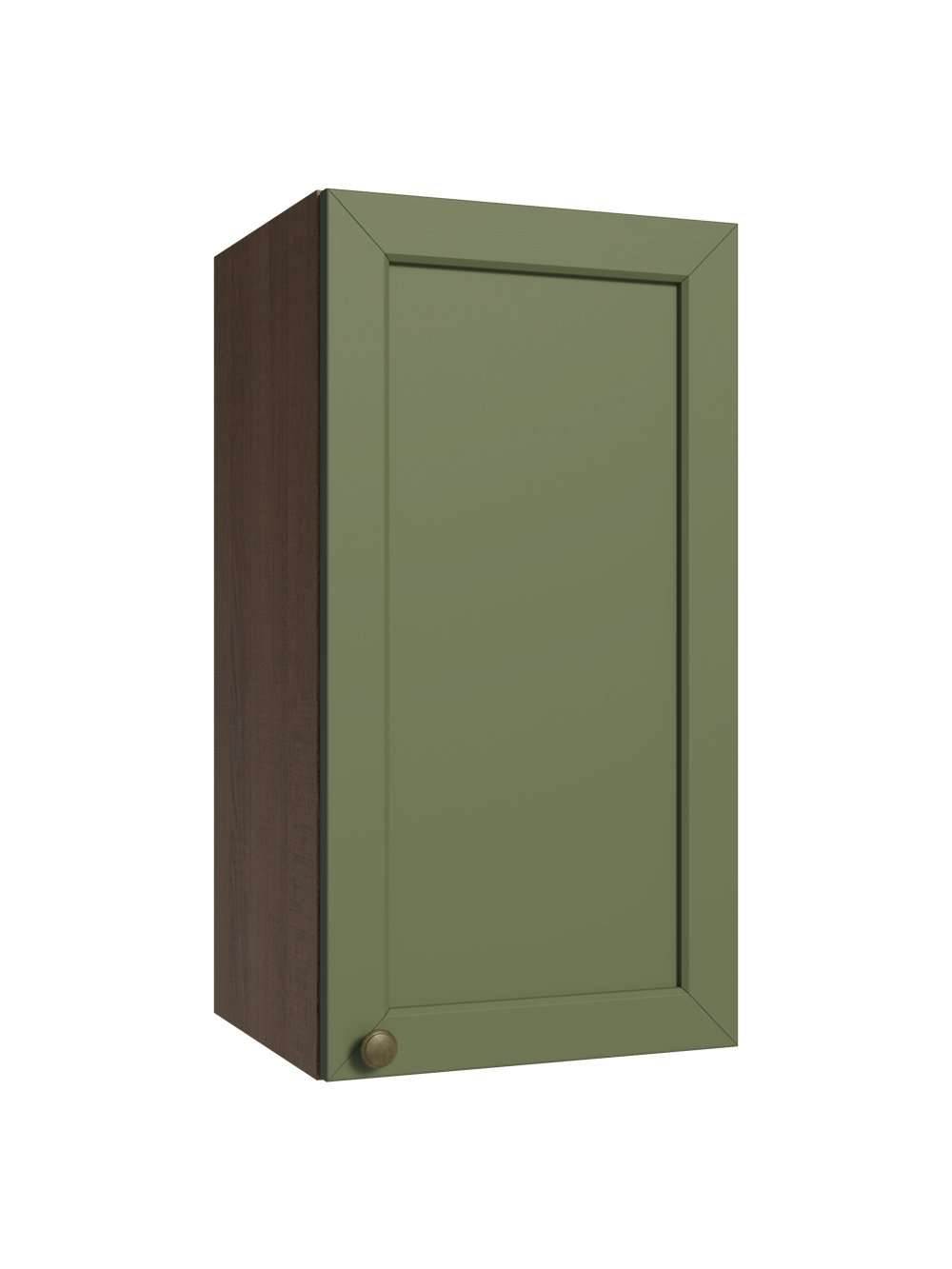 Armário Aéreo 35 cm 1 Porta Rustic/Verde Vik Madesa