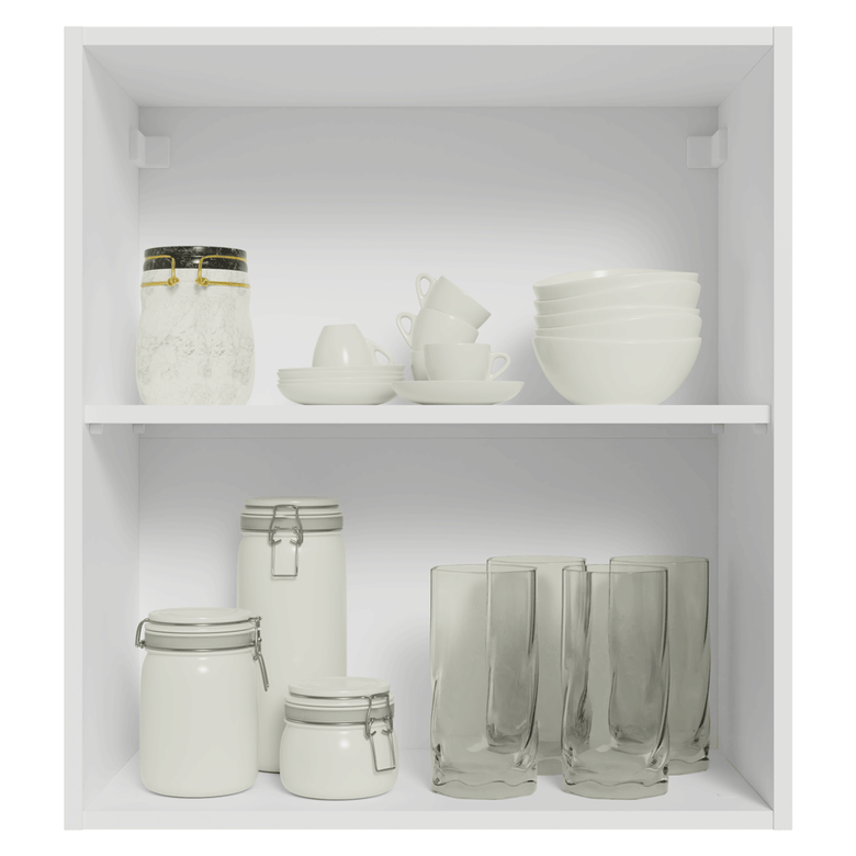 Armário Aéreo 60 cm 1 Porta Branco Vik Madesa