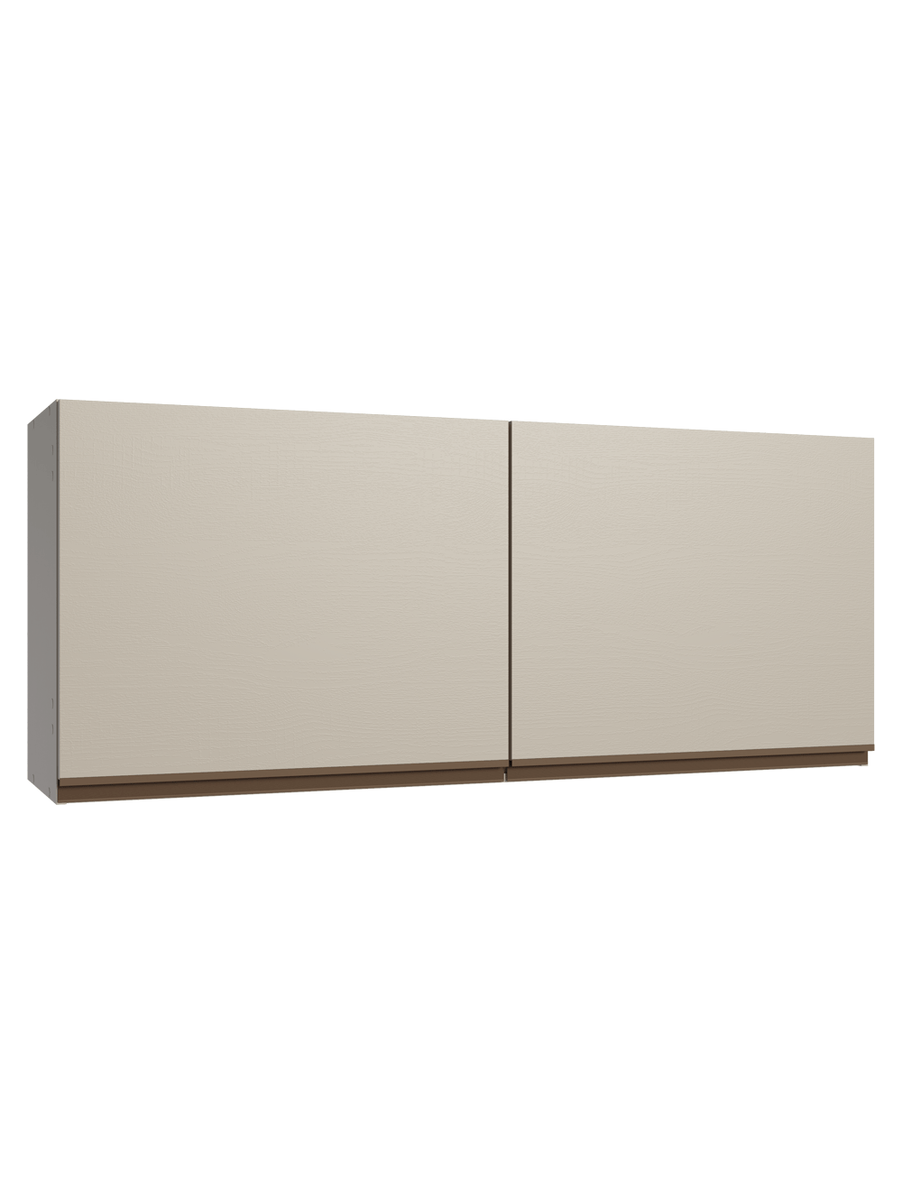 Armário Aéreo 120 cm 2 Portas Crema Nice Madesa - Crema