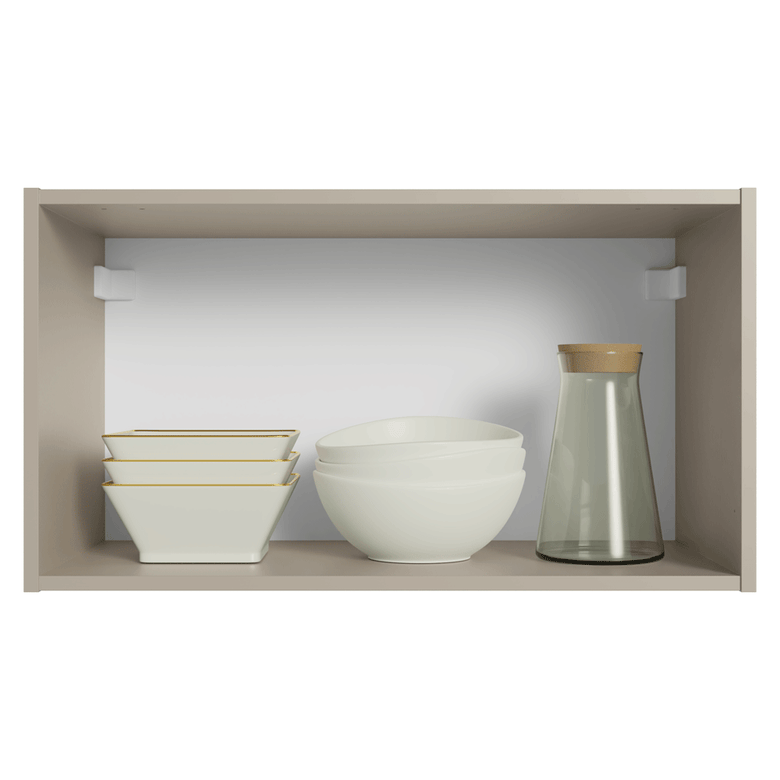 Armário Aéreo 60 cm 1 Porta Basculante Crema Nice Madesa