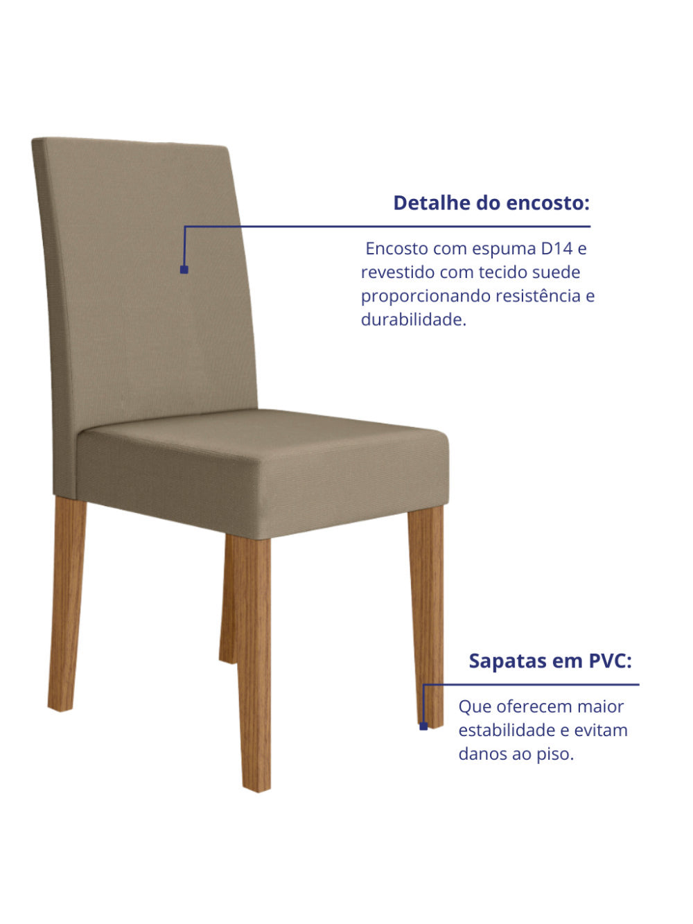 Sala de Jantar Kate 120x90 Com Vidro 4L Cadeiras Josi Poliman Móveis