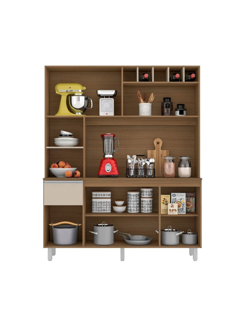 Kit Cozinha 6 Portas 1 Gaveta Alice