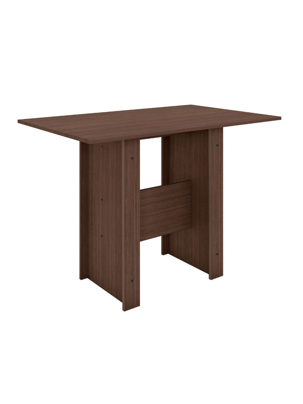 Mesa de Jantar 4 Lugares Milano Poliman Móveis - Amêndoa