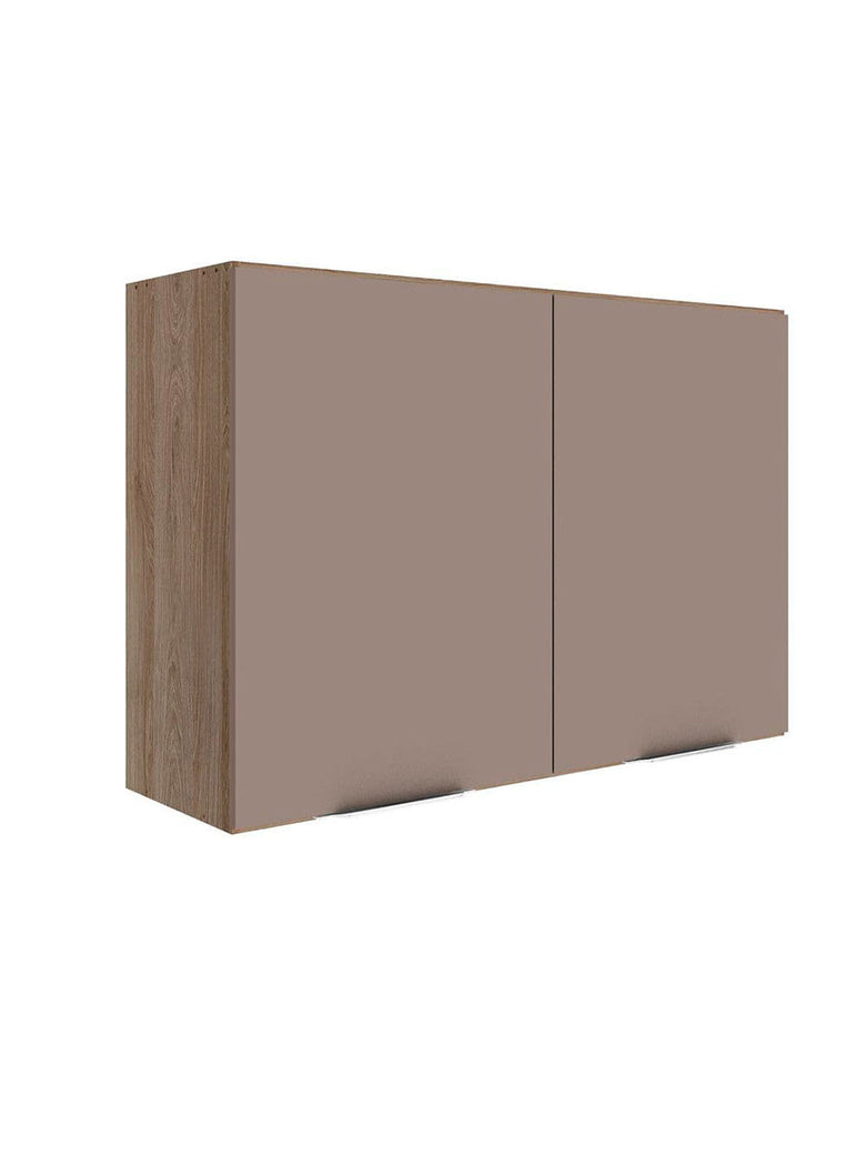 Armário Aéreo Ferrara 2 Portas 80cm Prateleira Interna Fixa Poliman Móveis