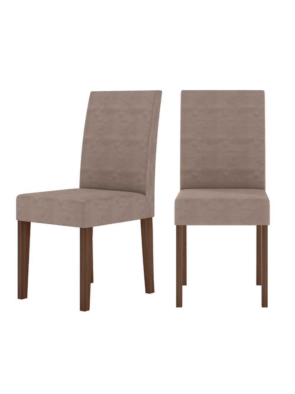 Conjunto Sala de Jantar Retangular Mesa Kate 120cm e 04 Cadeiras Josi Poliman Móveis