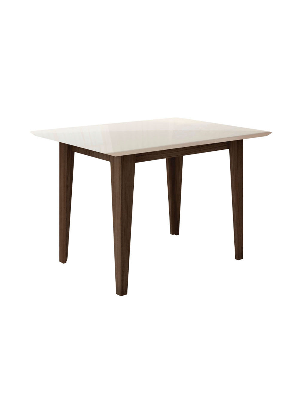 Conjunto Sala de Jantar Retangular Mesa Kate 120cm e 04 Cadeiras Josi Poliman Móveis