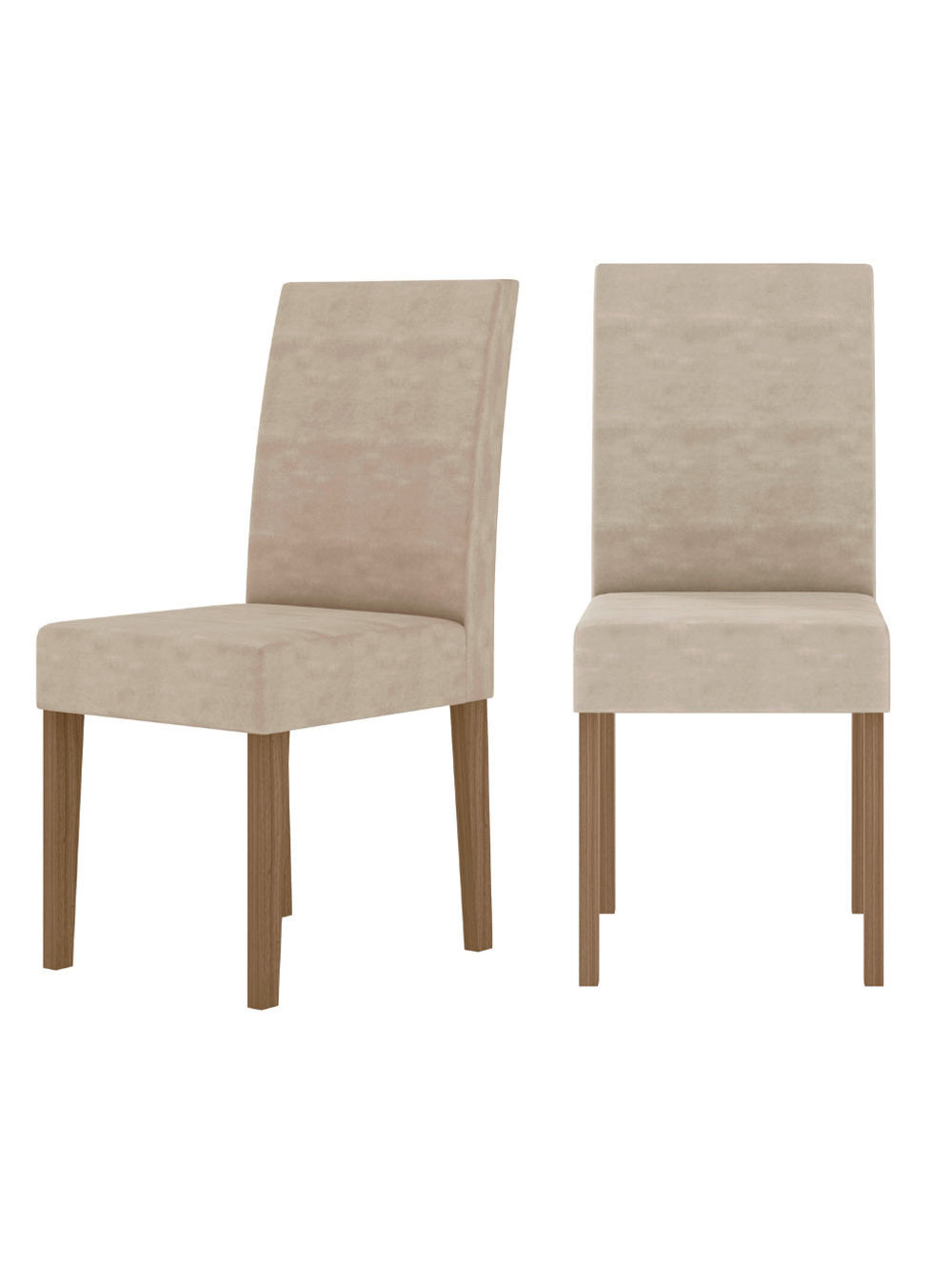 Conjunto Sala de Jantar Retangular Mesa Helo 120cm e 04 Cadeiras Josi Poliman Móveis