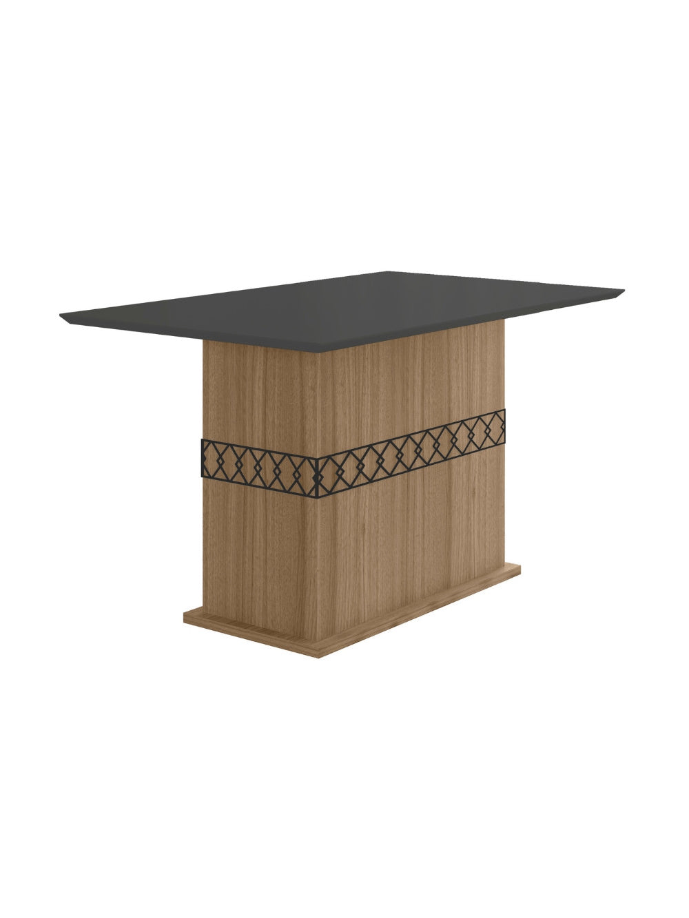 Conjunto Sala de Jantar Retangular Mesa Agata 136cm e 04 Cadeiras Josi Poliman Móveis