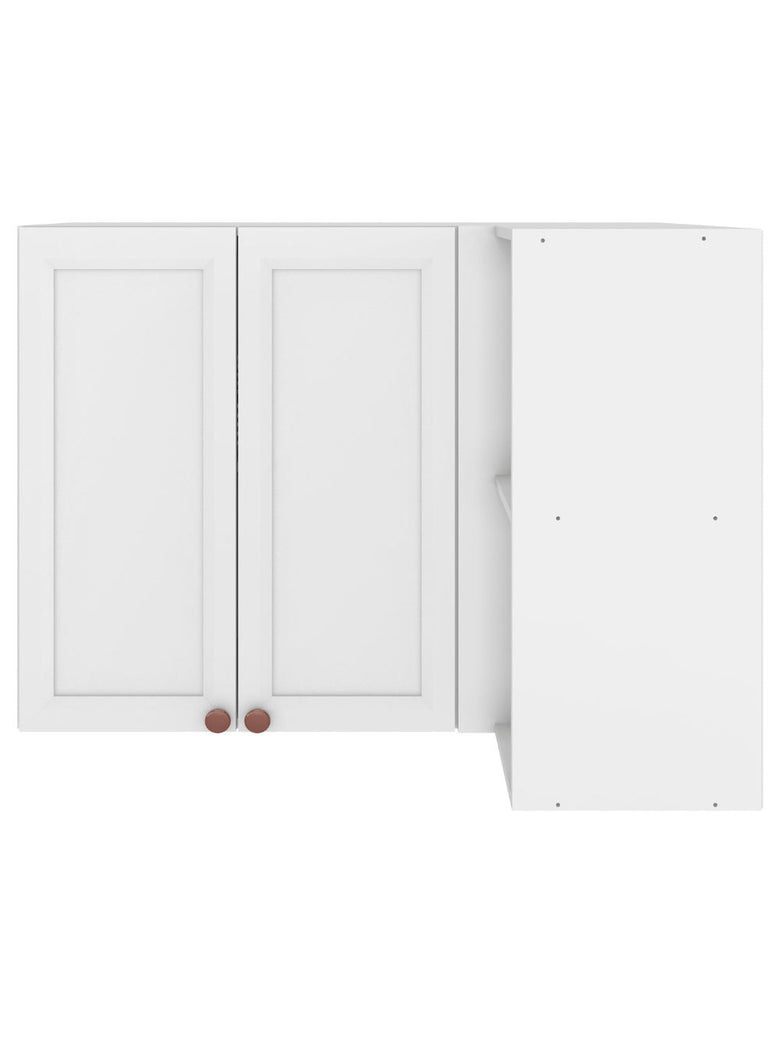 Armário Aéreo para Canto 2 Portas 2 Nichos Olivia