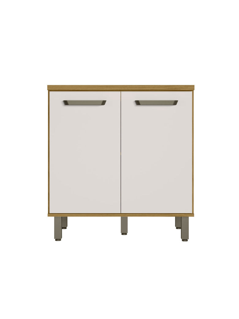 Balcão Criare 80cm com Tampo 2 Portas Poliman