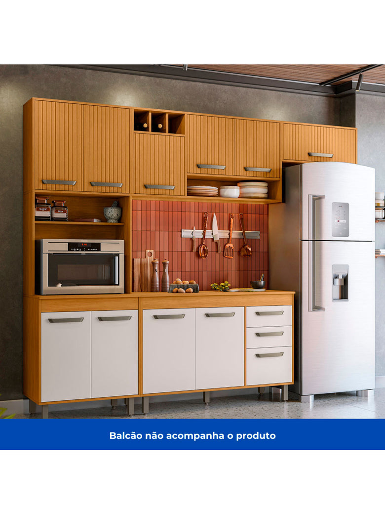 Cozinha Compacta Malta Poliman Moveis