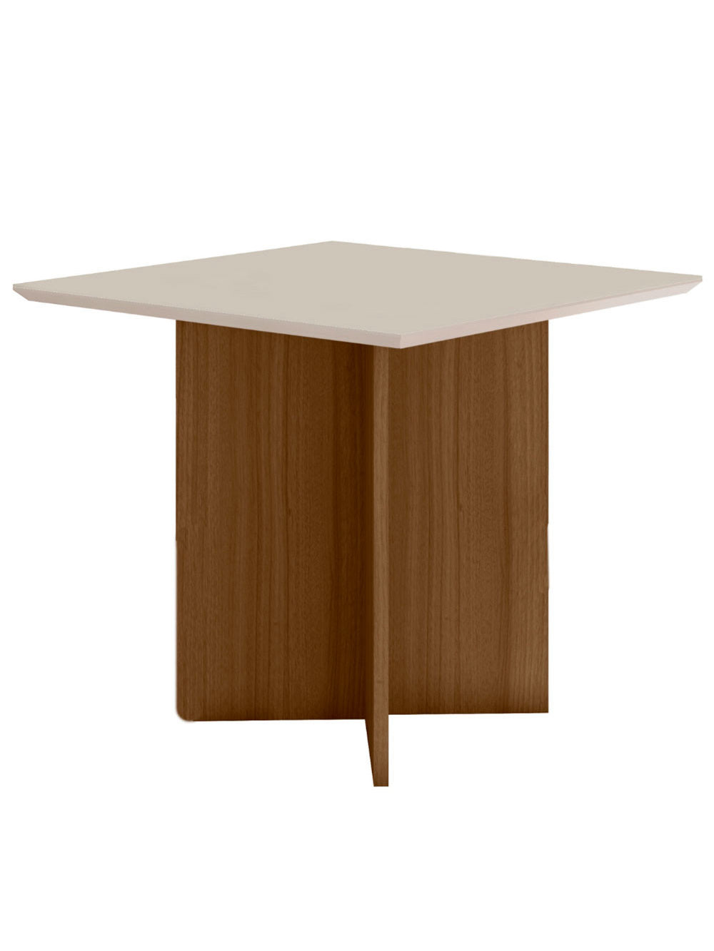 Conjunto Sala de Jantar Quadrada Mesa Helo 90cm e 04 Cadeiras Jade