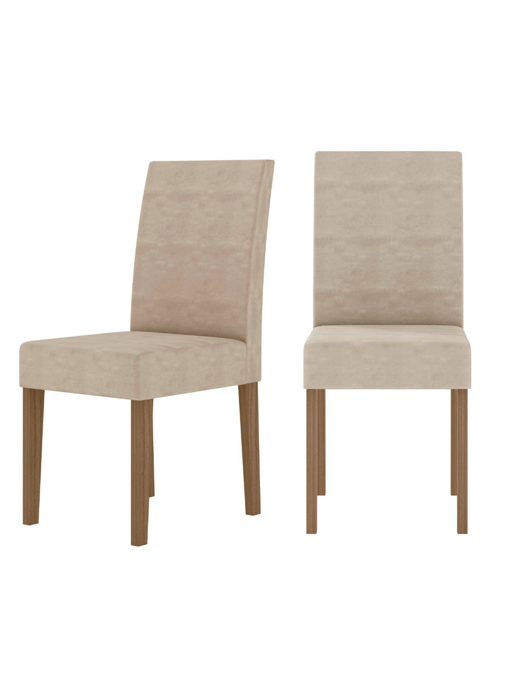 Conjunto Sala de Jantar Retangular Mesa Kate 120cm e 04 Cadeiras Josi Poliman Móveis