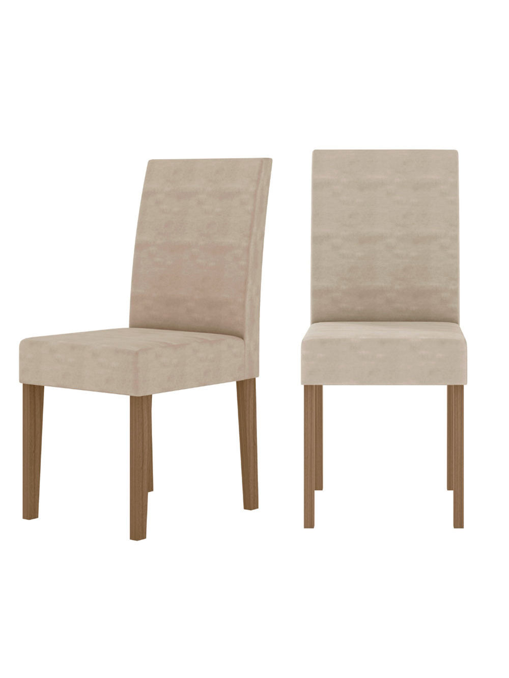 Conjunto Sala de Jantar Retangular Mesa Helo 120cm e 04 Cadeiras Josi Poliman Móveis