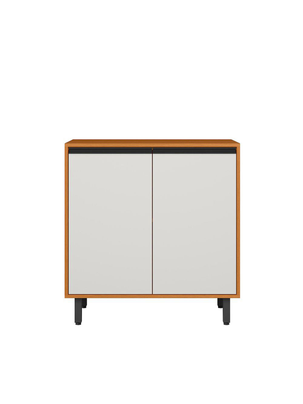 Balcão 02 Portas 80cm Com Tampo Ravena Poliman Móveis