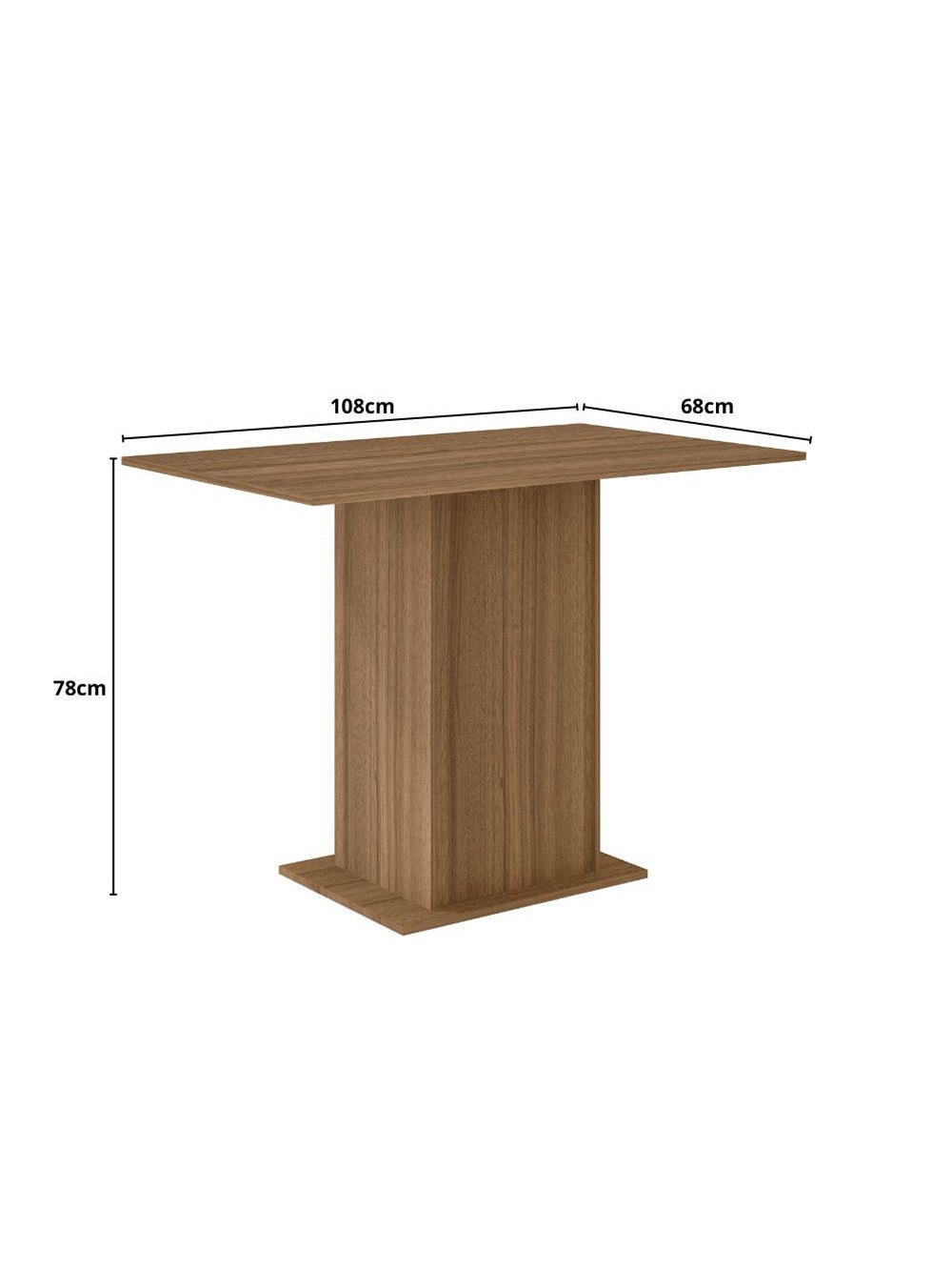 Mesa de Jantar 04 Cadeiras Clara Poliman Móveis