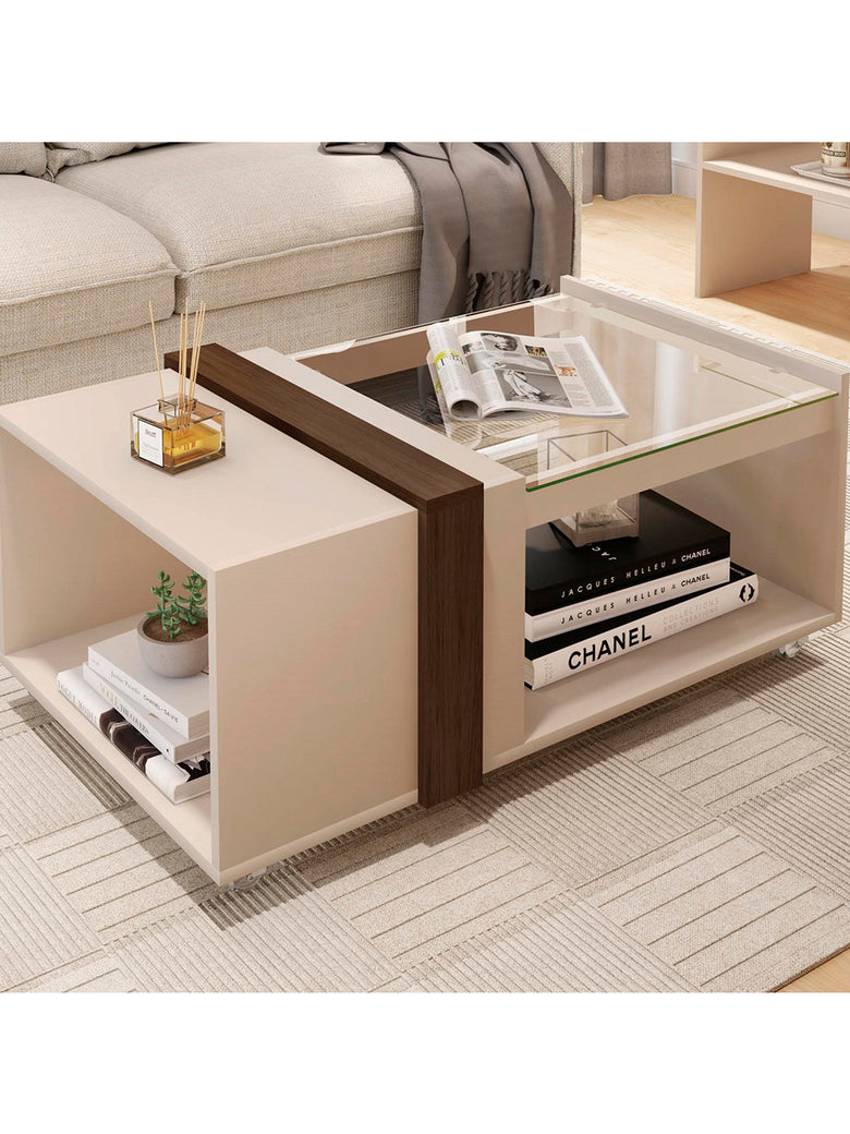 Mesa de Centro para Sala de Estar França Caemmun