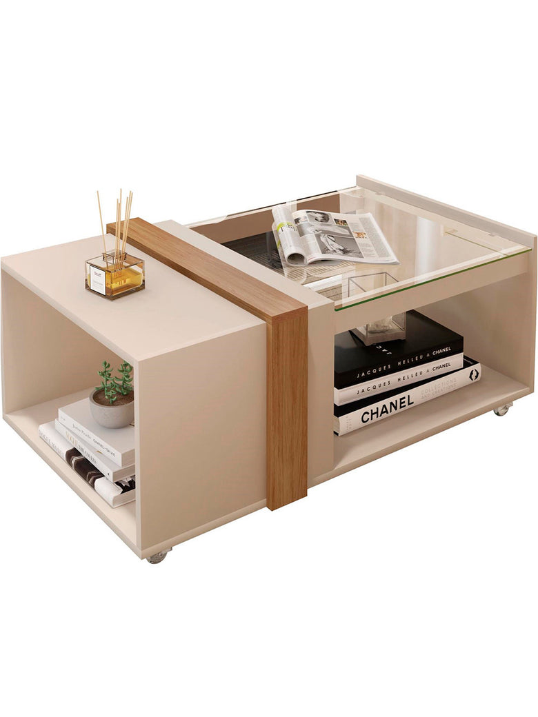 Mesa de Centro para Sala de Estar França Caemmun
