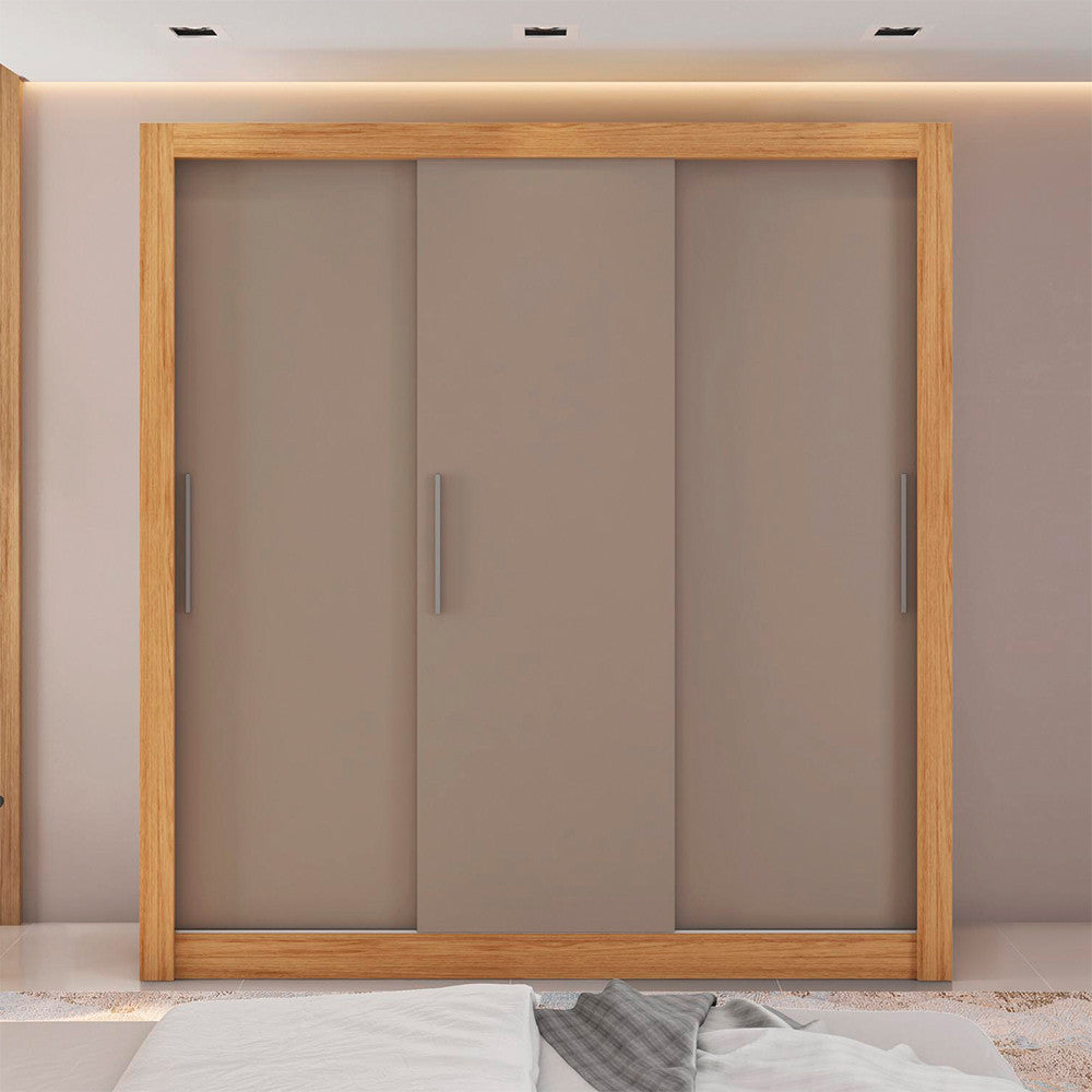 Guarda Roupa 3 Portas 2 Gavetas Santiago Caemmun