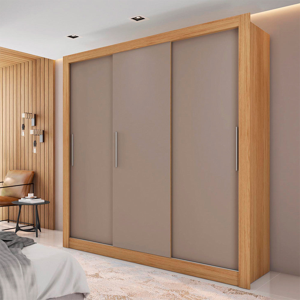 Guarda Roupa 3 Portas 2 Gavetas Santiago Caemmun