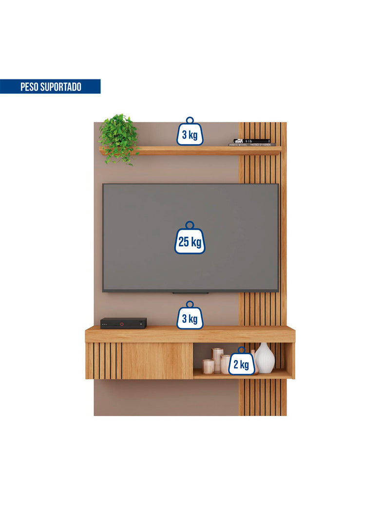 Painel para Tv até 45 Polegadas Jade 1.2 Caemmun