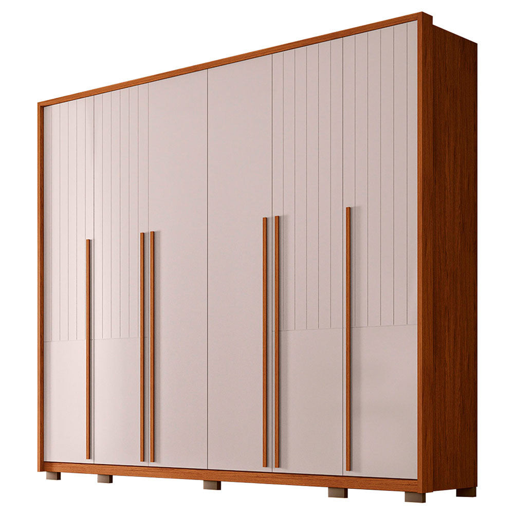 Guarda Roupa Casal Quintus 6 Portas 6 Gavetas Caemmun