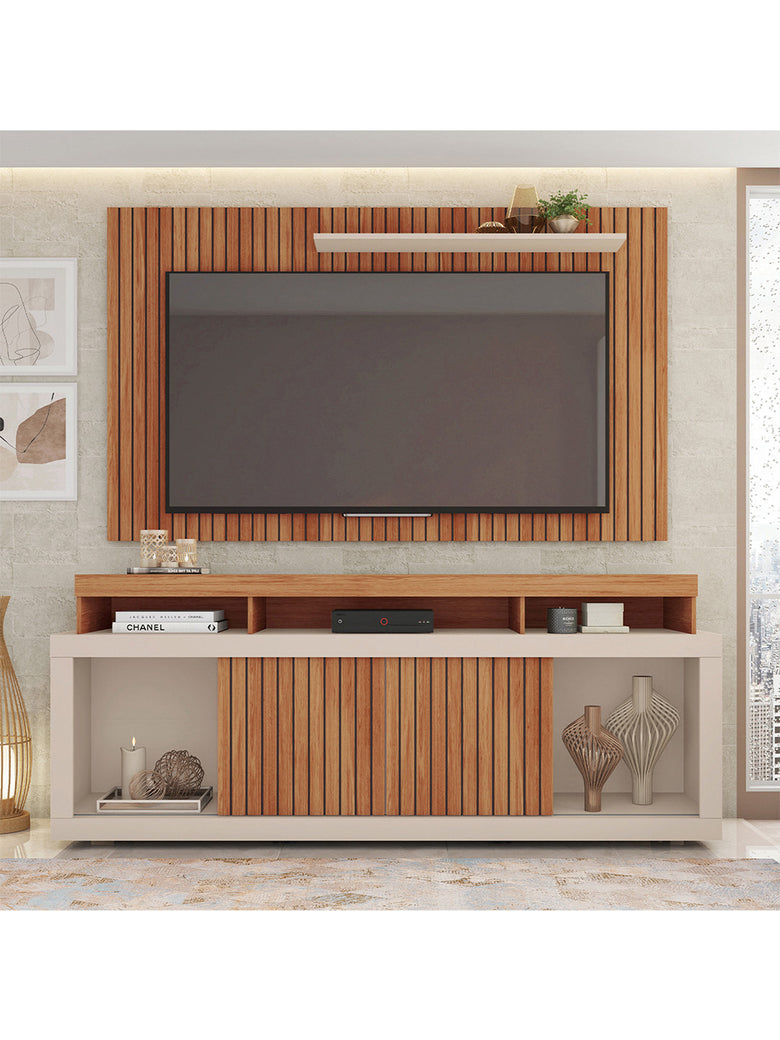 Rack com Painel para TV até 60 Polegadas New Oscar Caemmun