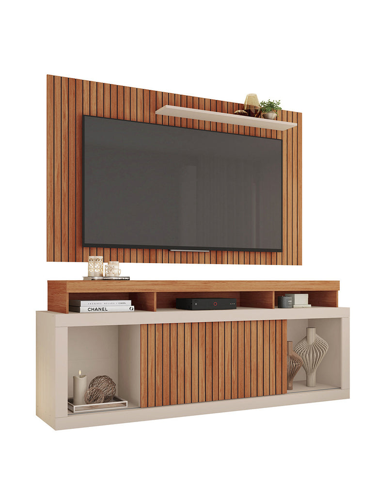 Rack com Painel para TV até 60 Polegadas New Oscar Caemmun