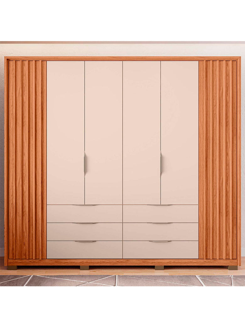 Guarda Roupa Casal Maximus 6 Portas 6 Gavetas Caemmun