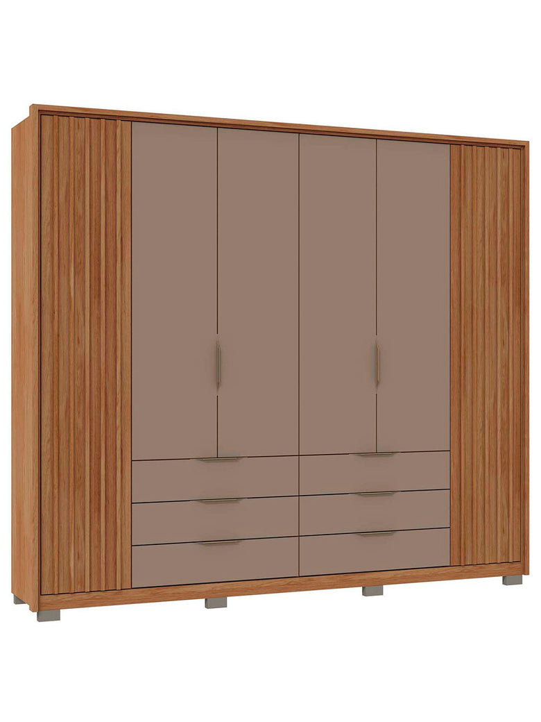 Guarda Roupa Casal Maximus 6 Portas 6 Gavetas Caemmun