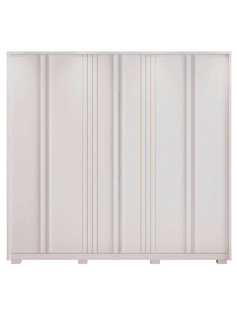 Guarda Roupa Casal Mozart 6 Portas 4 Gavetas Caemmun