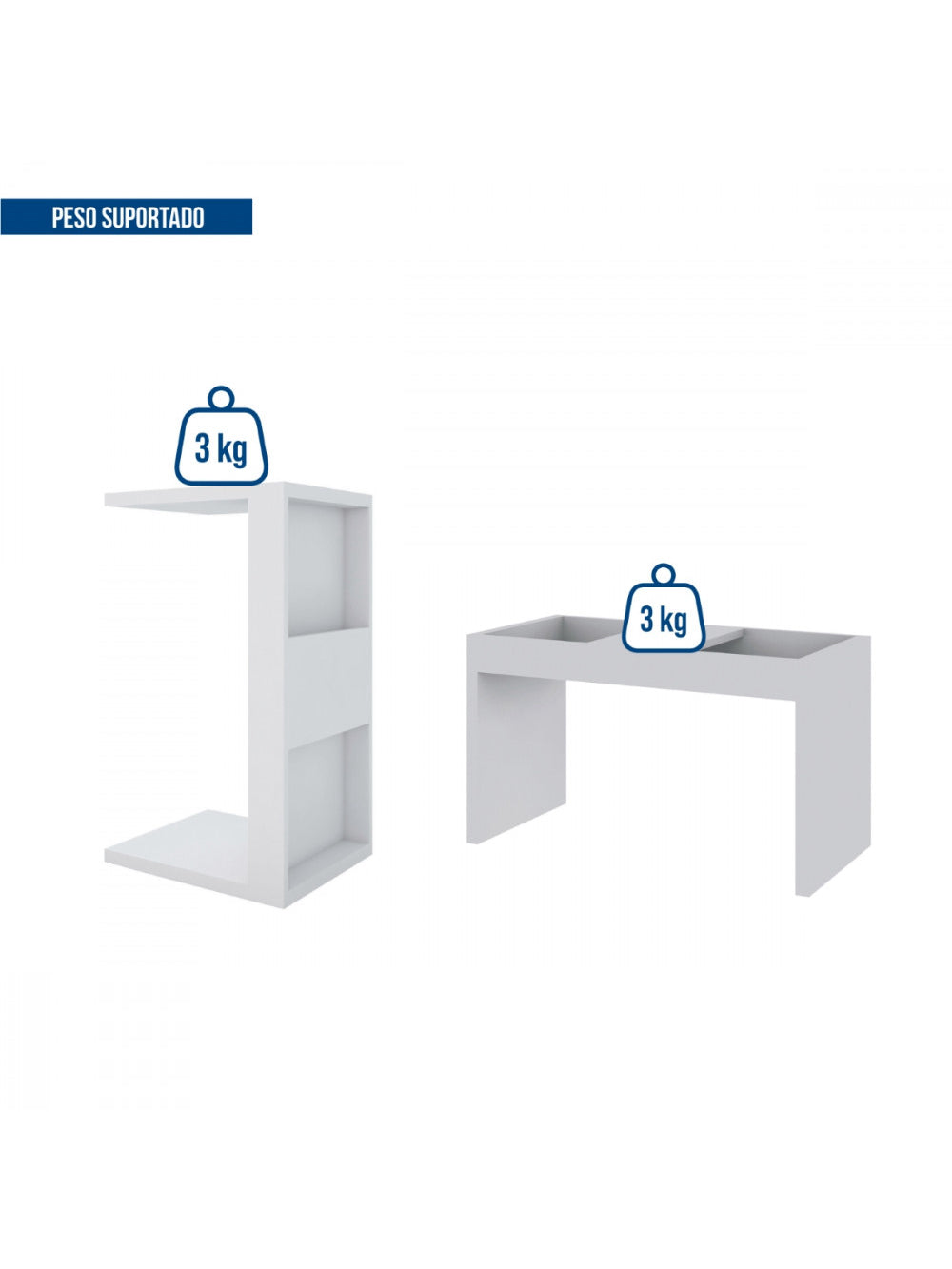 Mesa De Apoio Para Notebook e Sofá Book Caemmun