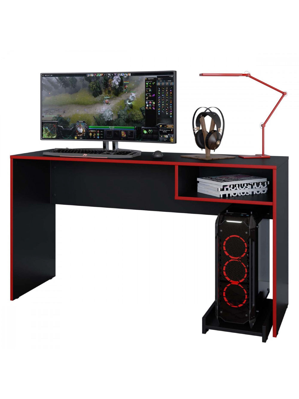 Mesa Gamer Escrivaninha Para Computador Pixel Caemmun