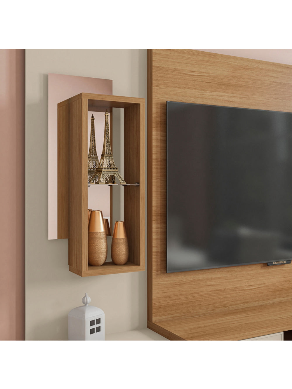 Estante Home Para TV até 65 Polegadas 2 Portas Linus Caemmun