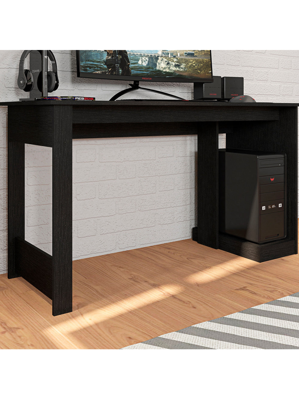 Mesa Gamer Para Computador Escrivaninha Caemmun