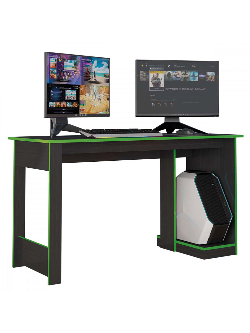 Mesa Gamer Para Computador Escrivaninha Caemmun