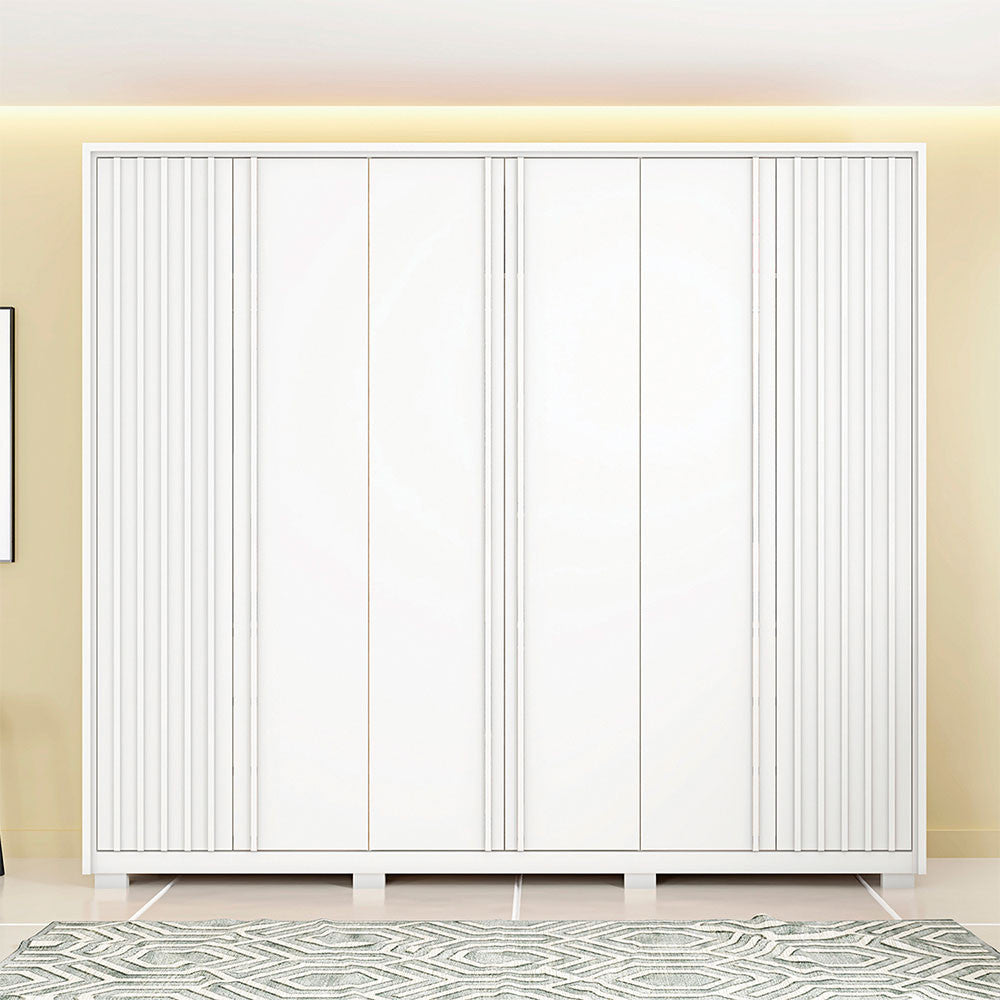 Guarda Roupa Casal Apollo 6 Portas 4 Gavetas Caemmun