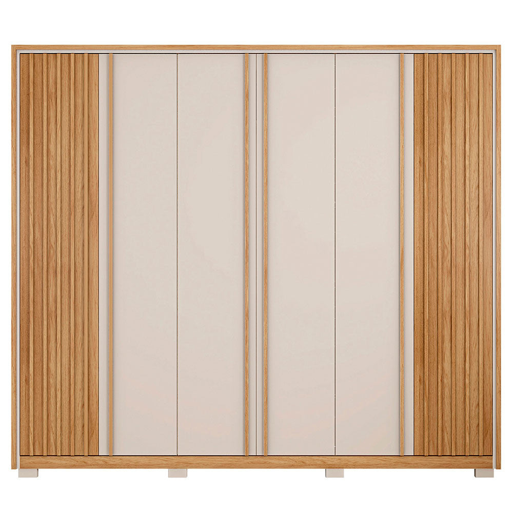 Guarda Roupa Casal Apollo 6 Portas 4 Gavetas Caemmun