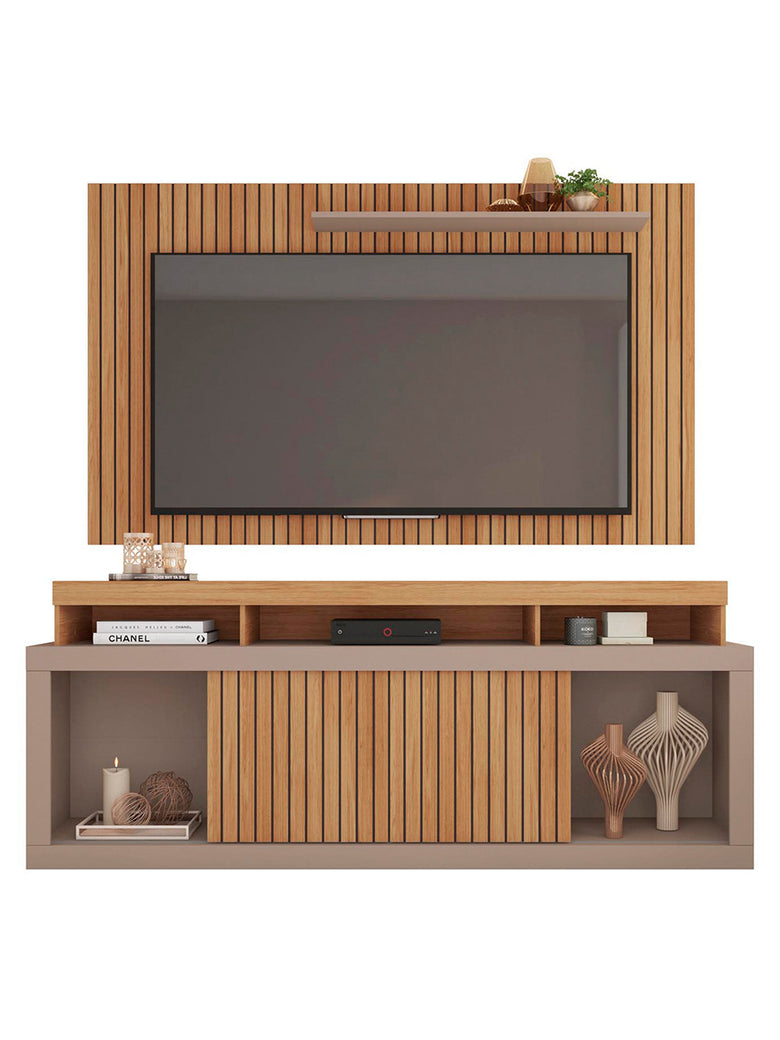 Rack com Painel para TV até 60 Polegadas New Oscar Caemmun