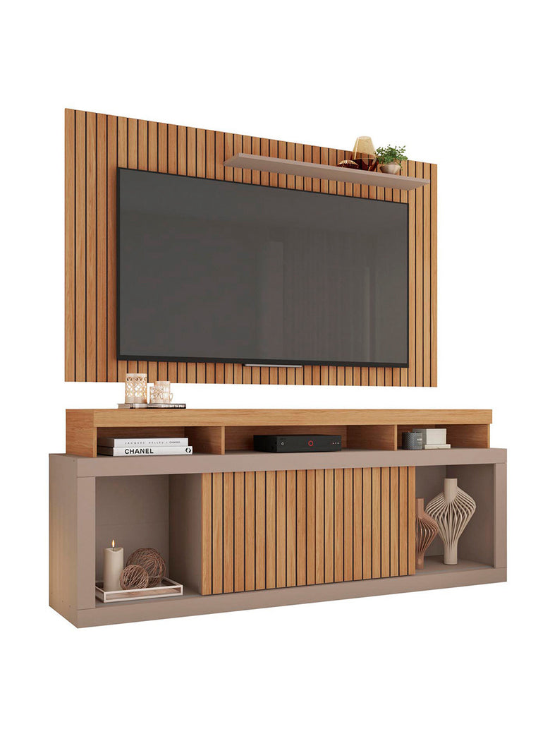 Rack com Painel para TV até 60 Polegadas New Oscar Caemmun