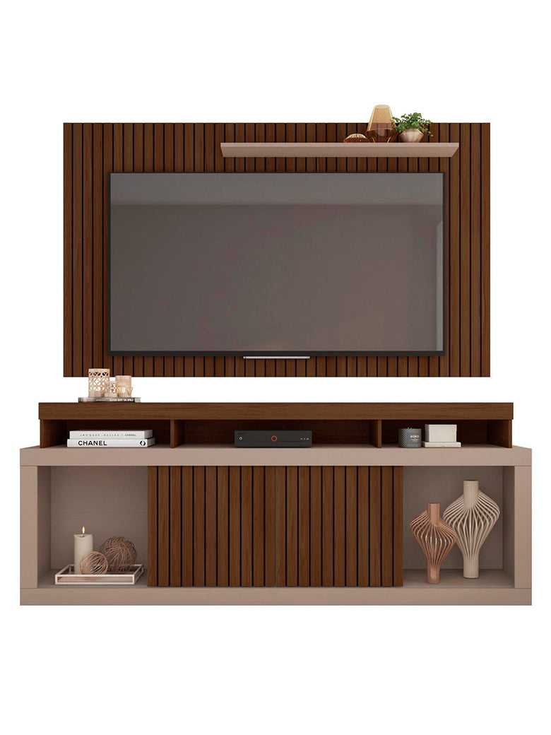 Rack com Painel para TV até 60 Polegadas New Oscar Caemmun