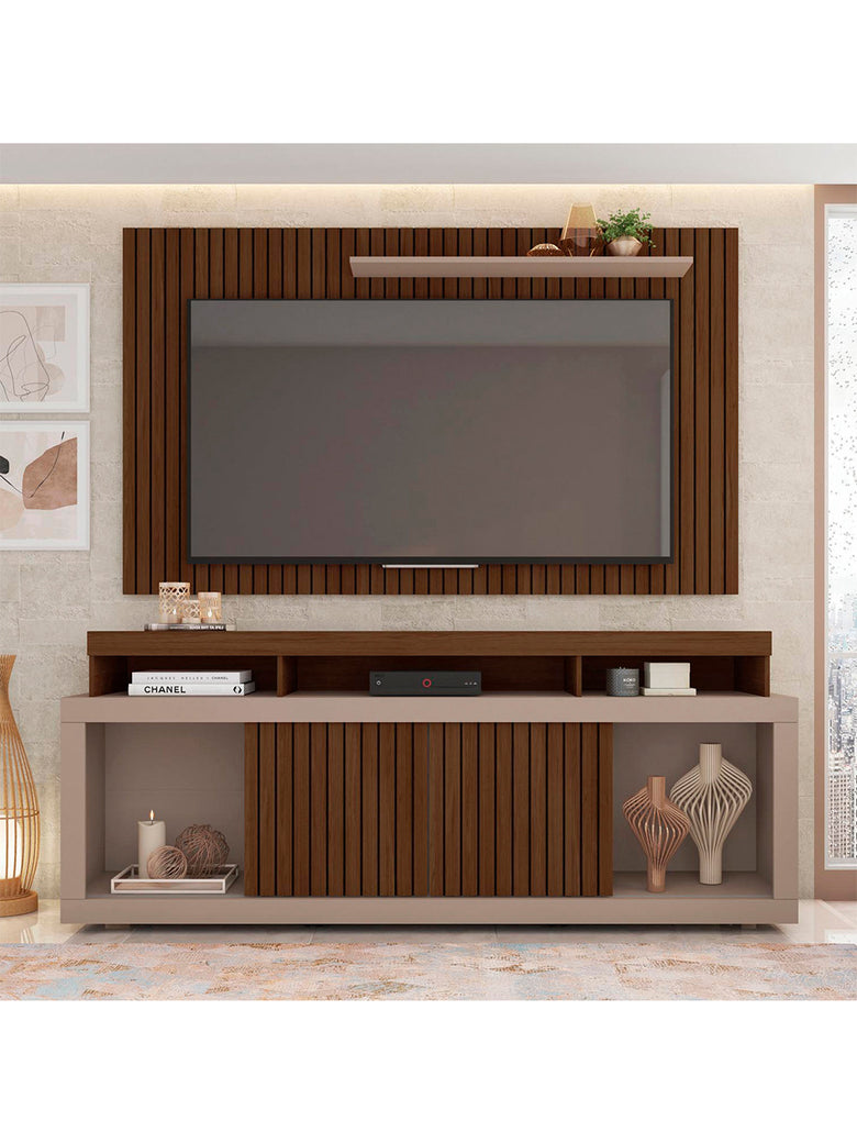 Rack com Painel para TV até 60 Polegadas New Oscar Caemmun