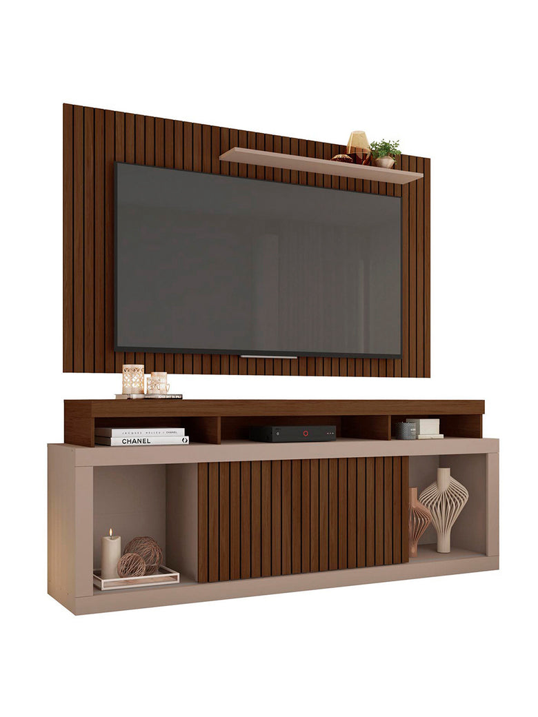 Rack com Painel para TV até 60 Polegadas New Oscar Caemmun