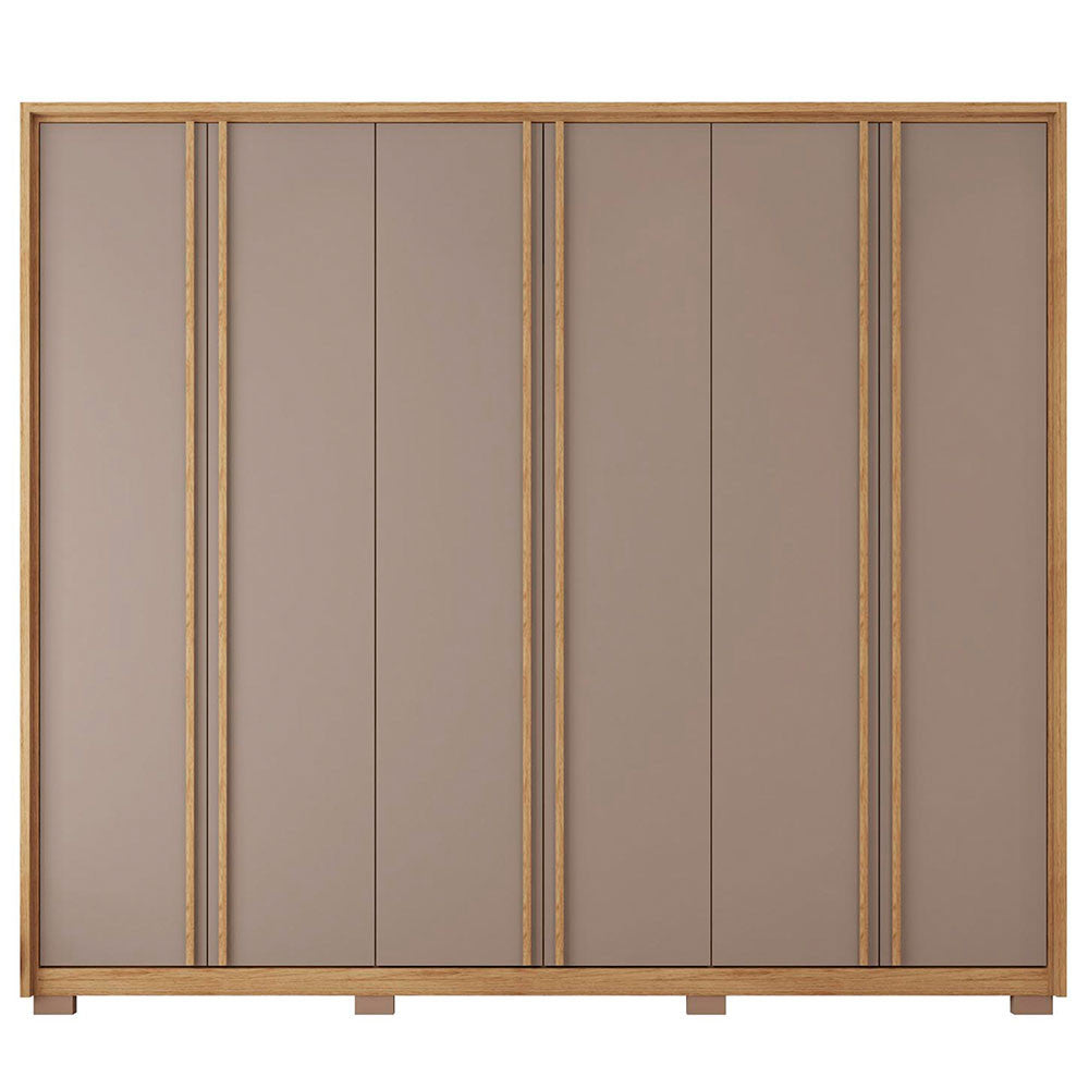Guarda Roupa Casal Gladiador 6 Portas 6 Gavetas Caemmun