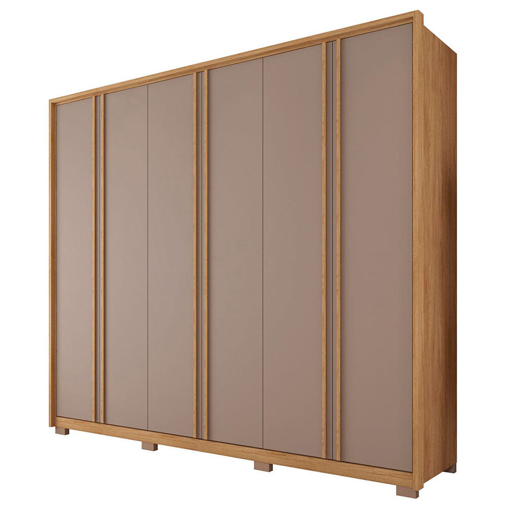 Guarda Roupa Casal Gladiador 6 Portas 6 Gavetas Caemmun